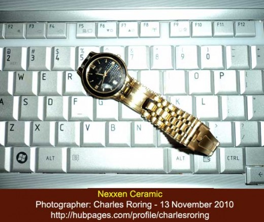nexxen ceramic watch