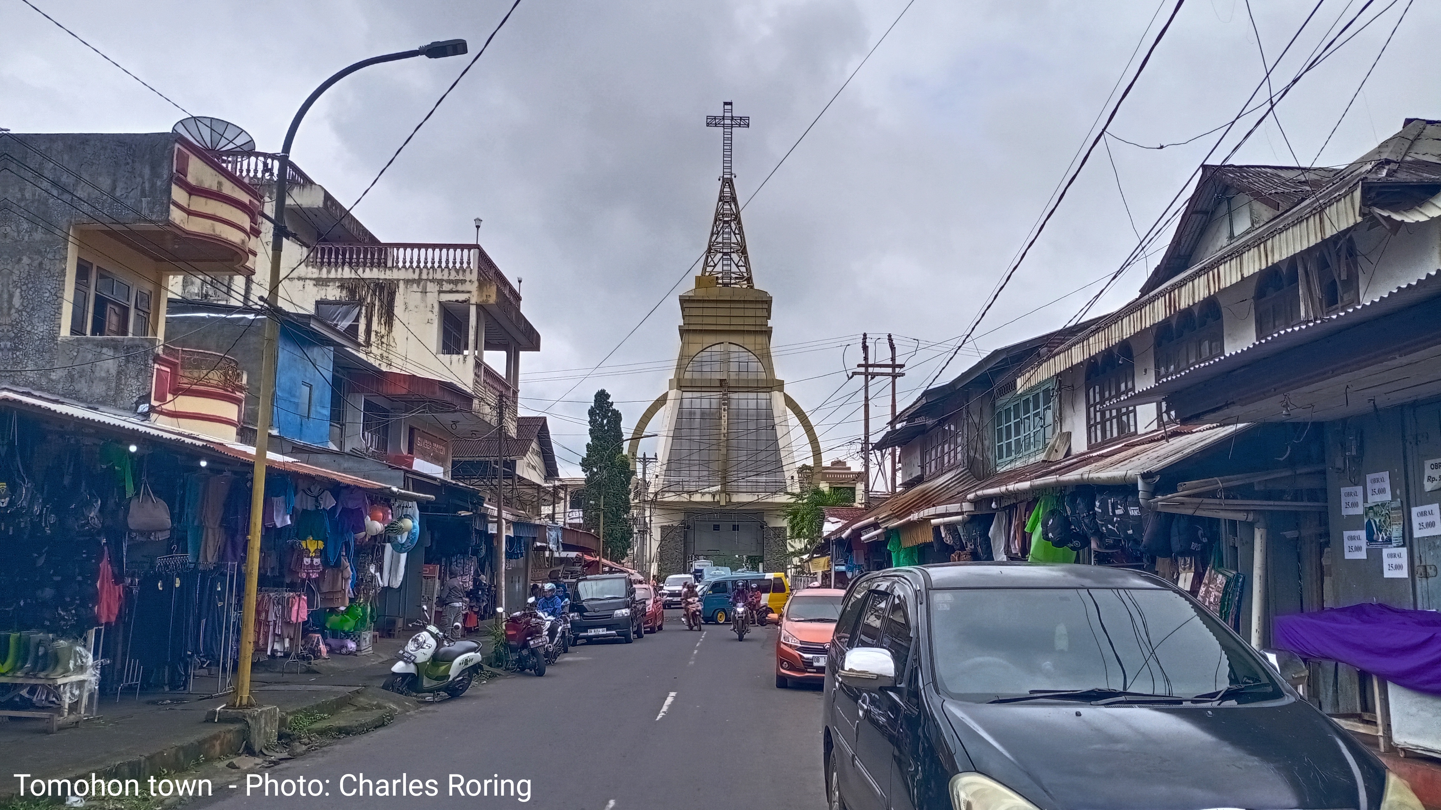 Minahasa highland tour Tomohon town in Minahasa
